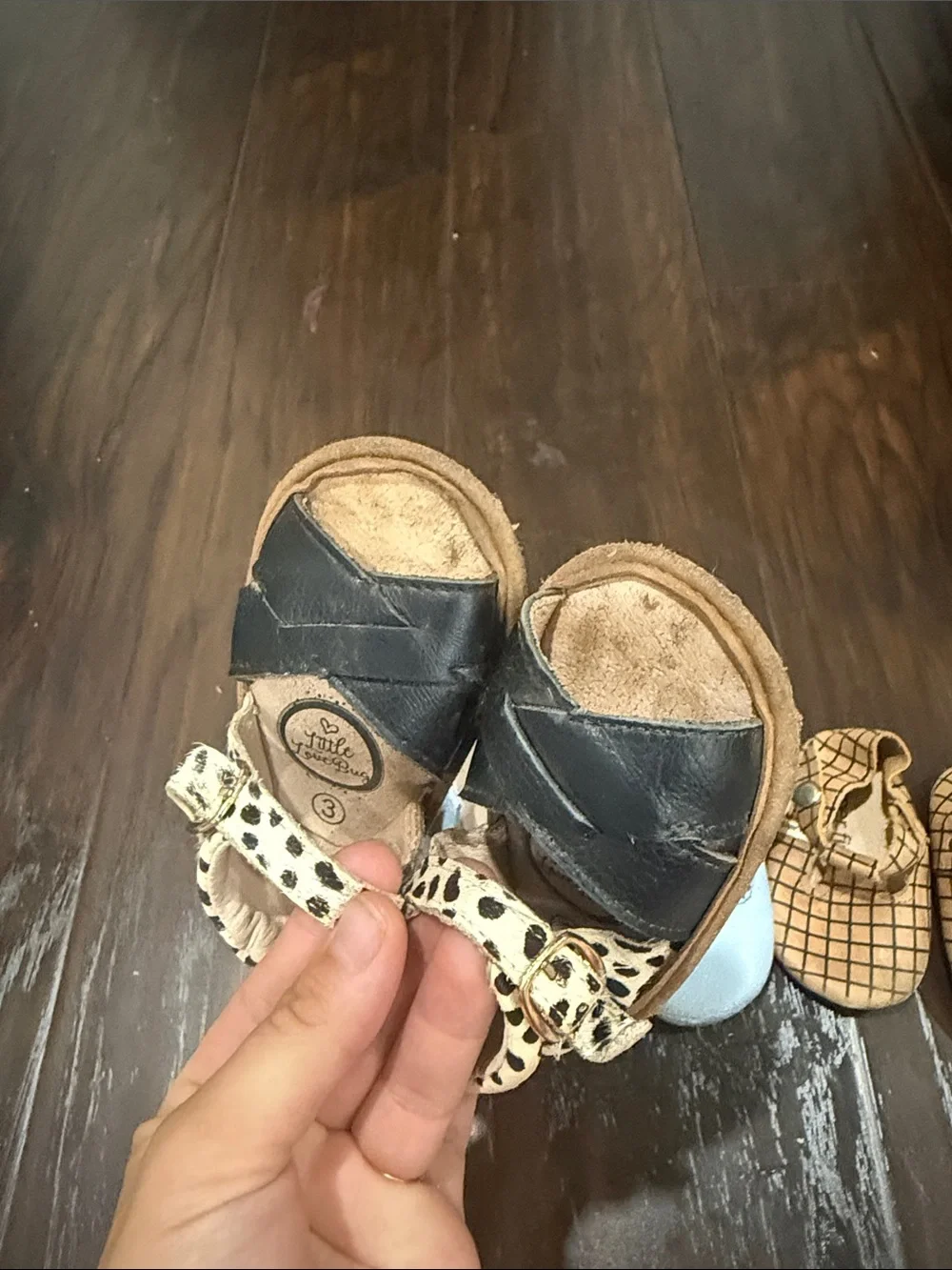 Little Lovebug and Piper Finn mary janes, size 3 baby girls